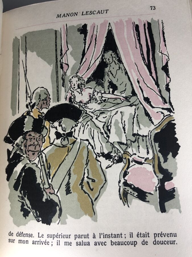 PREVOST (L'abbé). - Manon Lescaut. Édité à Paris chez les éditions de la nouvel…