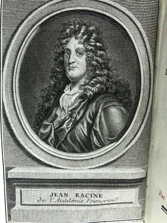 RACINE (Jean). - OEuvres de Jean Racine. Édité à Paris chez La Compagnie des li…