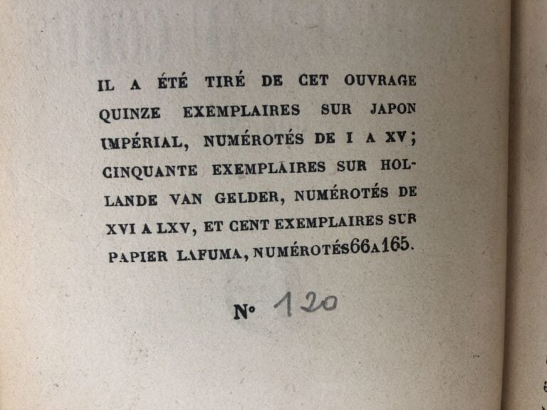 RADIGUET (Raymond). - Le diable au corps. Édité à Paris chez Bernard Grasset en…