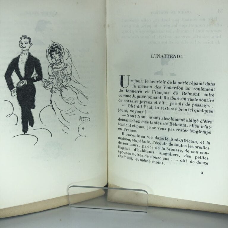 RAMEL-CALS (Jeanne). - Amour en province. Édité à Paris chez Arthème Fayard et…