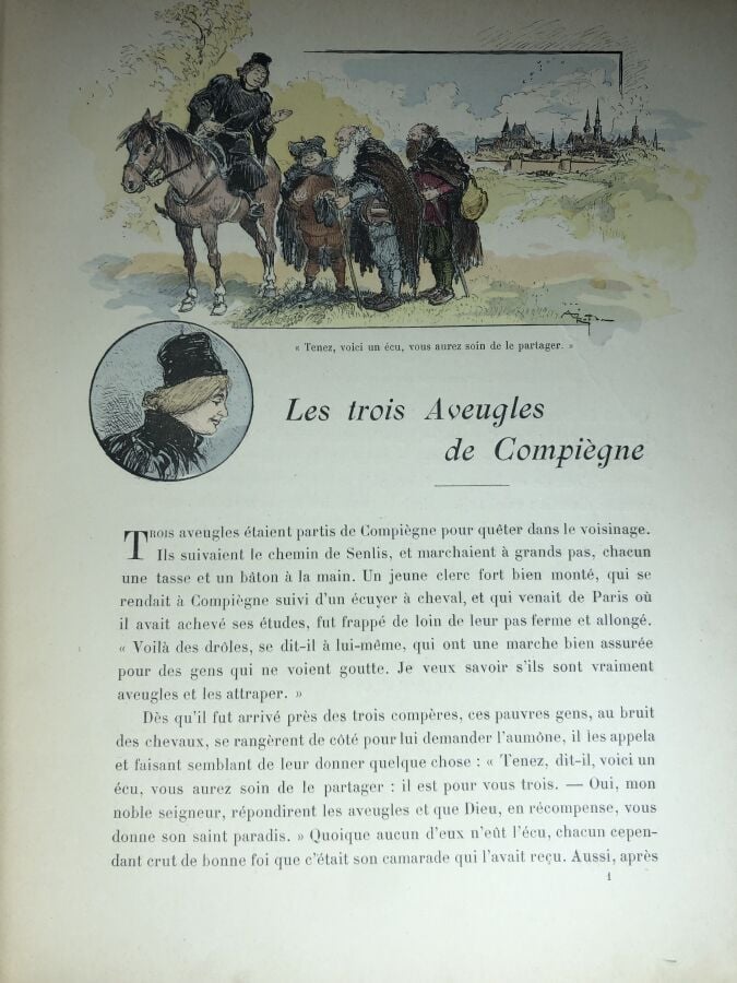 ROBIDA. - Fabliaux & contes du Moyen-age. Édité à Paris chez Henri Laurens sans…