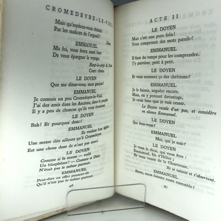 ROMAINS (Jules). - Cromedeyre-Le-Vieil. Édité à Paris chez NRF en 1920. De form…