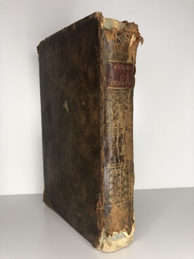 ROYAUMONT (Sieur de). - L'histoire du vieux et du nouveau testament. Édité à Sa…