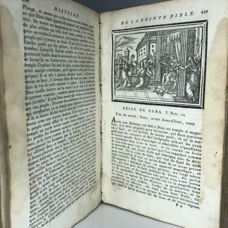 ROYAUMONT (Sieur de). - L'histoire du vieux et du nouveau testament. Édité à Sa…