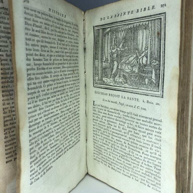 ROYAUMONT (Sieur de). - L'histoire du vieux et du nouveau testament. Édité à Sa…
