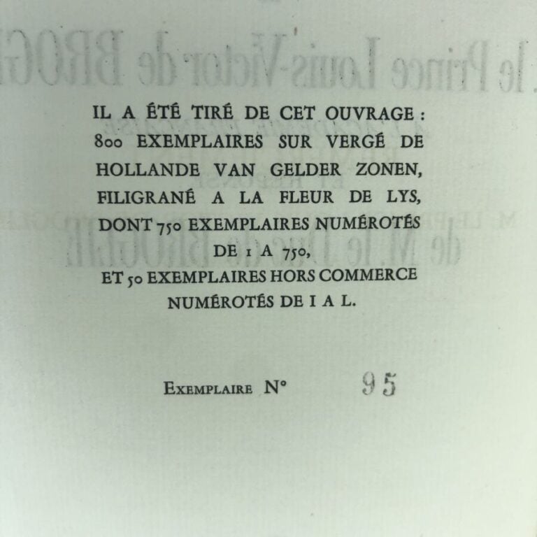 SABLON-FAVIER (R. de). - Discours de réception de M. Le prince Louis-Victor de…