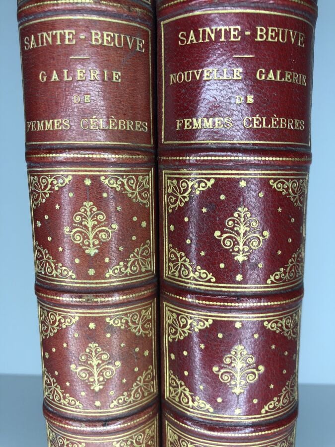 Sainte-Beuve. - Galerie des femmes célèbres, 2 volumes. Édité à Paris chez Garn…
