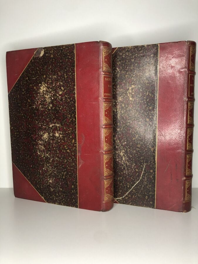 Sainte-Beuve. - Galerie des femmes célèbres, 2 volumes. Édité à Paris chez Garn…