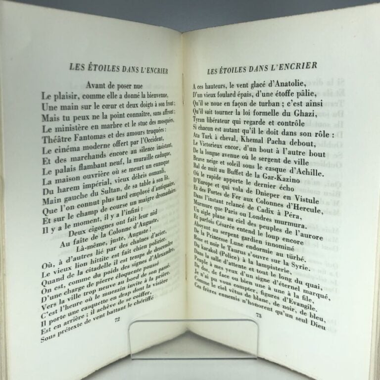SALMON (André). - Les étoiles dans l'encrier. Édité à Paris chez NRF en 1552. D…