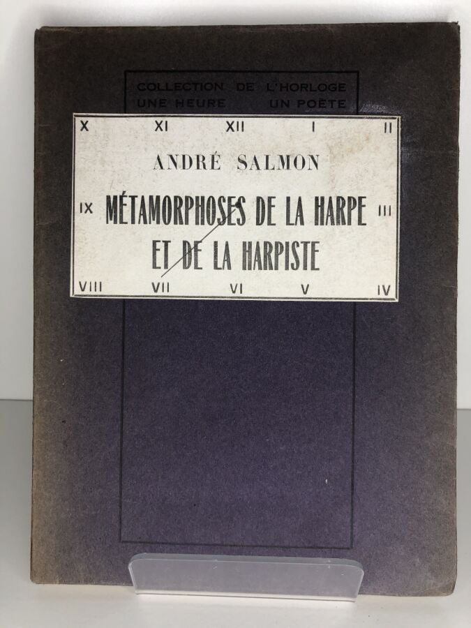 SALMON (André). - Métamorphoses de la harpe et de la harpiste. Édité à Paris ch…