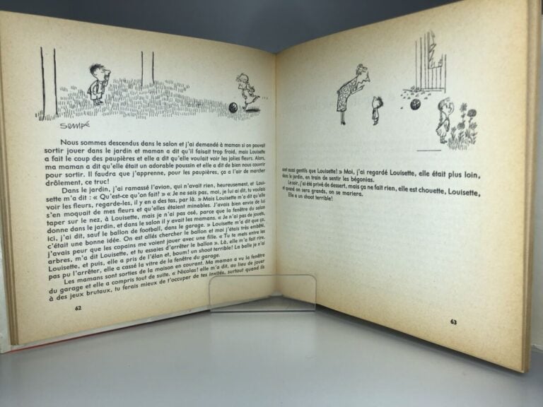 SEMPE / GOSCINNY. - Le petit Nicolas. Édité à Paris chez Denoël en 1960. De for…