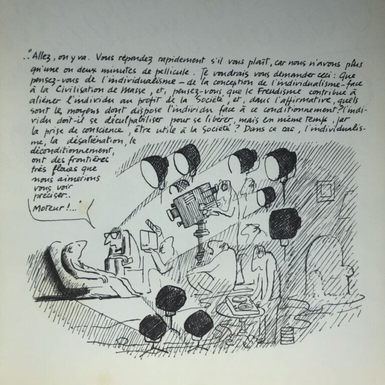 SEMPE. - L'information conssomation. Édité à Paris chez Denoël en 1968. De form…