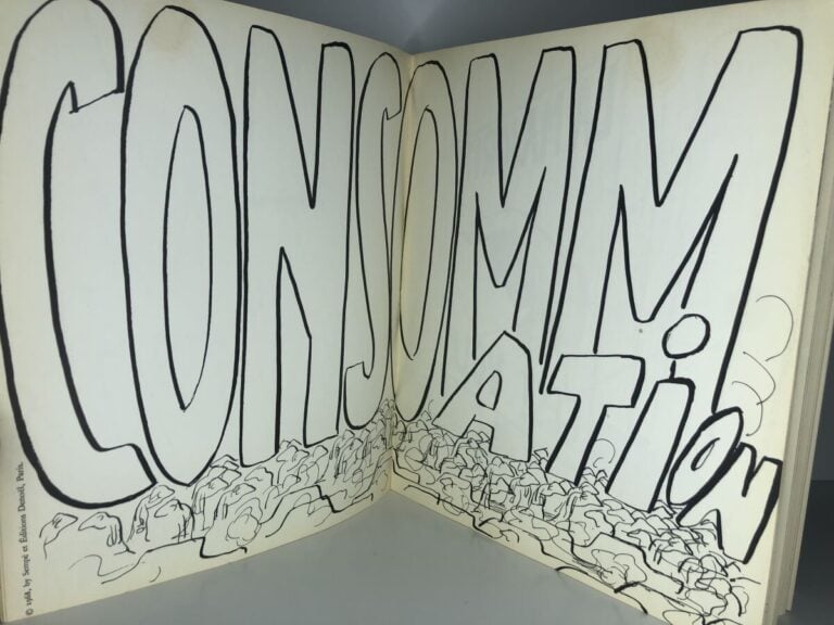 SEMPE. - L'information conssomation. Édité à Paris chez Denoël en 1968. De form…