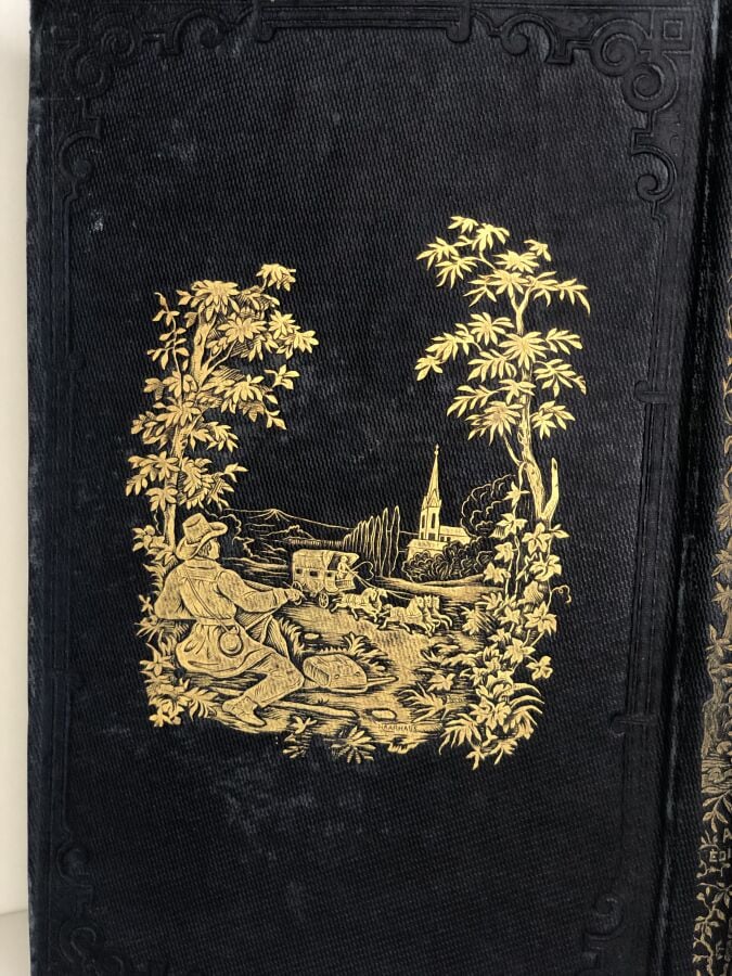 TASTU (Amable). - Voyage en France. Édité à Tours chez Mame & Cie en 1855. De f…