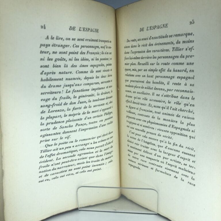 TILLIER (Claude). - De l'Espagne. Édité à à Paris chez les cahiers de Paris en…