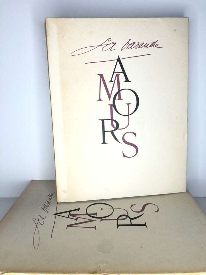 VARENDE (La). - Amours nouvelles inédites. Édité à au château de Blanc Buisson…