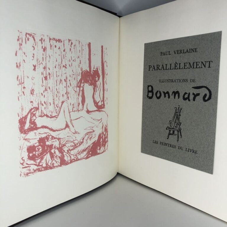 VERLAINE (Paul). - Parallélement. Édité à Paris chez LCL sans date. De format i…