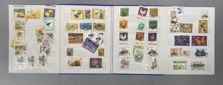 Vietnam / Indochine et ailleurs, XXe siècle - Lot comprenant : - - Ensemble de…