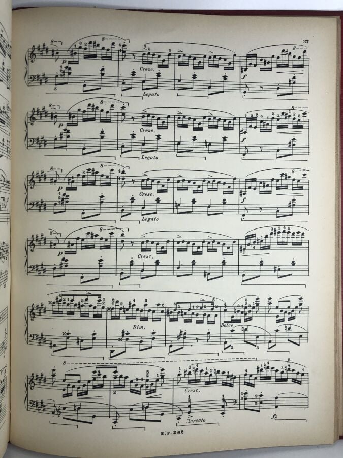 WURMSER (Lucien). - Fr. Chopin, Polonaises pour piano. Édité à Paris chez Heuge…