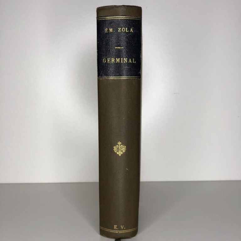 ZOLA (Emile). - Germinal. Édité à Paris chez Charpentier en 1902. De format in-…