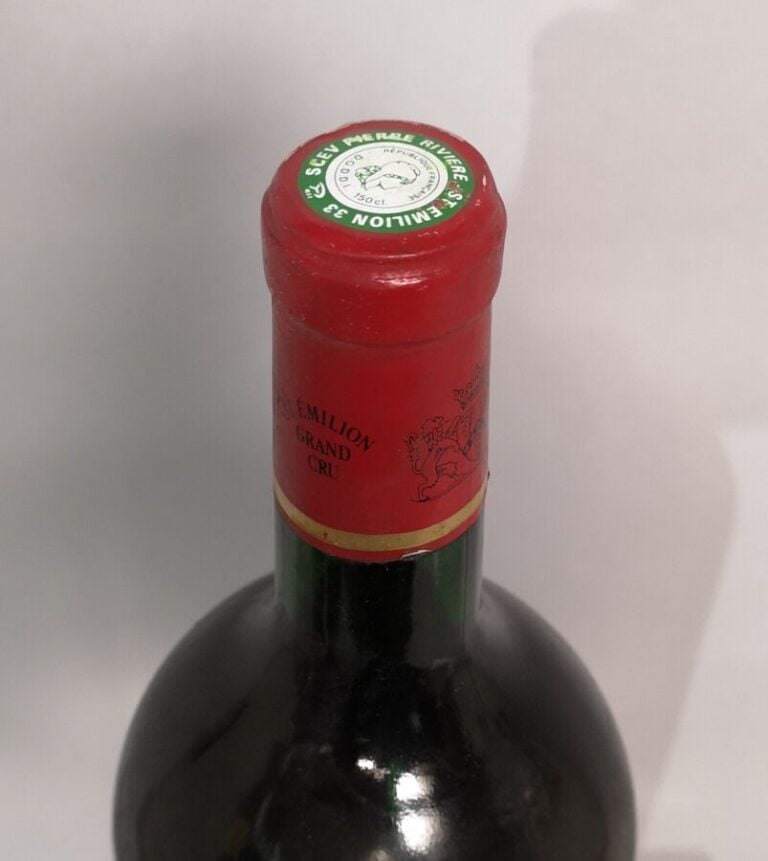 1 magnum CLOS des MENUTS - Saint Emilion Grand Cru 1989 Etiquette légèrement ta…