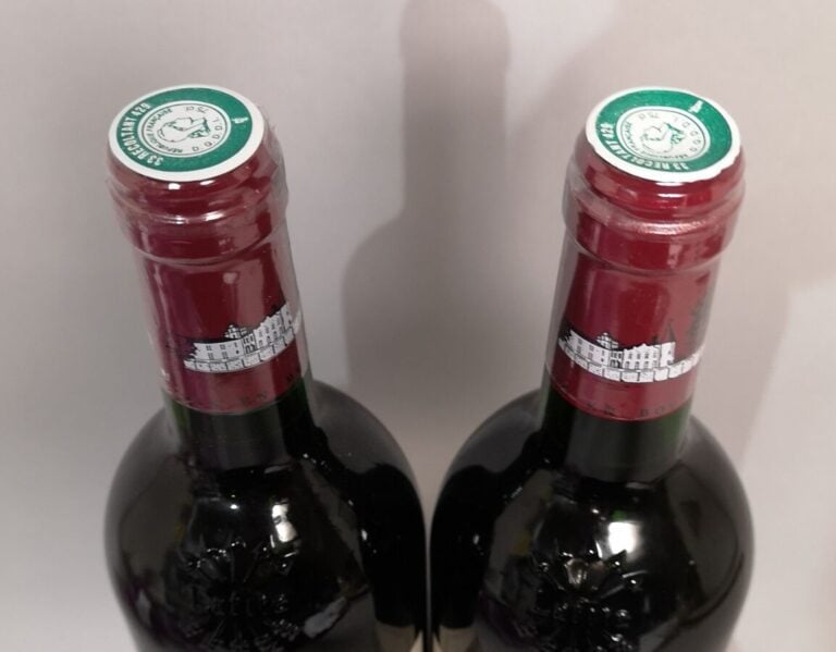 2 bouteilles Château LAFITE ROTHSCHILD - 1er Gcc Pauillac 2004