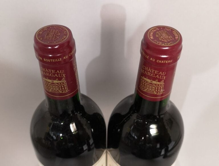 2 bouteilles Château MARGAUX - 1er Gcc Margaux 1995