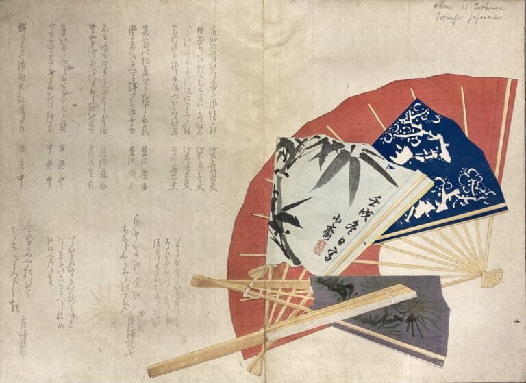 Album comprenant : - Utagawa Kunisada I (Toyokuni III) (1786-1864) - Six tripty…