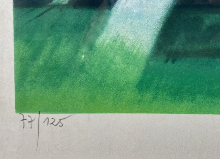 Camille HILAIRE (1916-2004), d'après - Composition - Lithographie en couleurs -…
