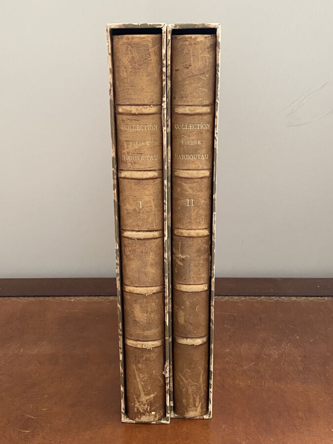 Collection Pierre Barbouteau, volumes I et II, Paris,1904. - Avec envoi de l'au…