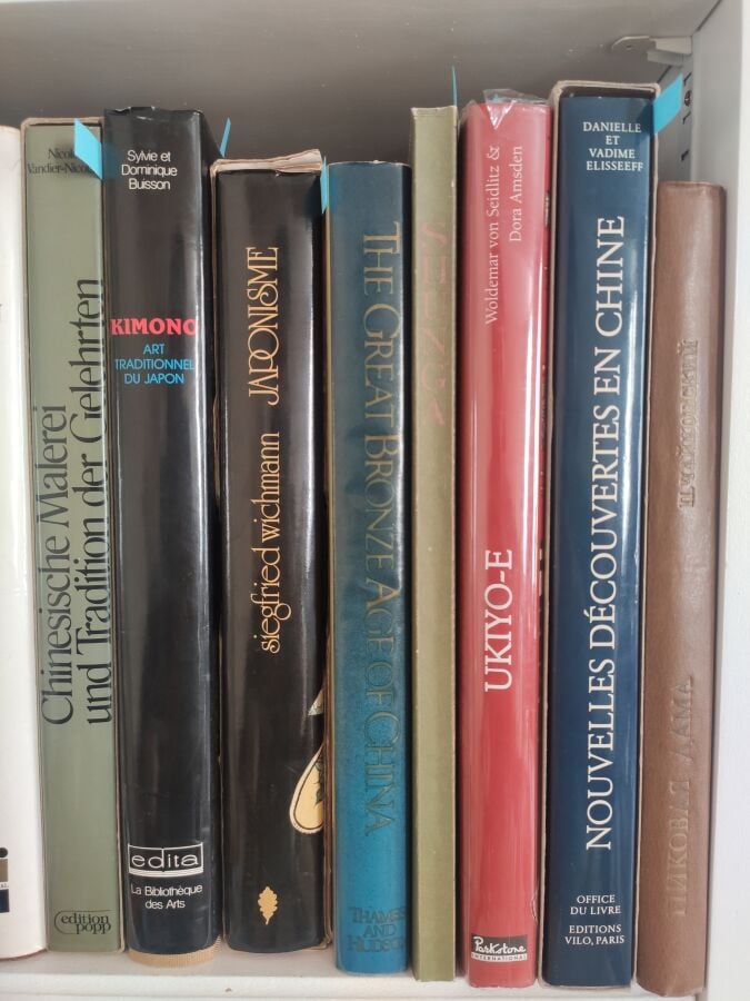 Ensemble de livres sur les Arts du Japon et de la Chine sur les thèmes : - Grav…