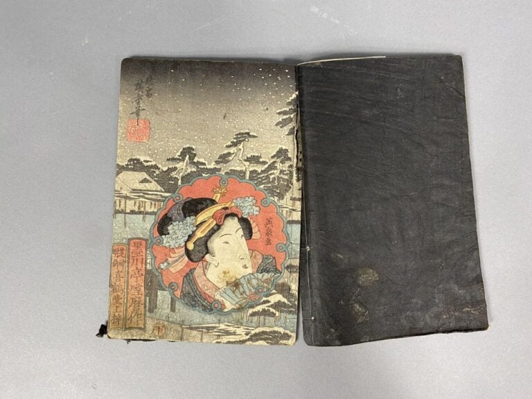 HIROSHIGE III (1842-1894) - Album d'une série sur les sanctuaires du Japon (Dai…