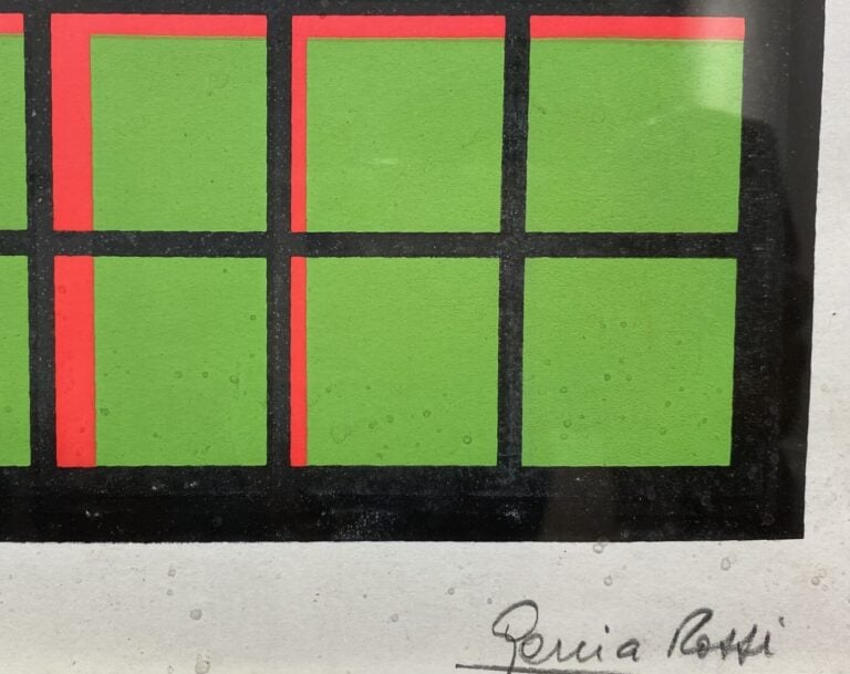 Horacio Garcia ROSSI, d'après - Sérigraphie - Signée en bas à droite - 41.5 x 4…