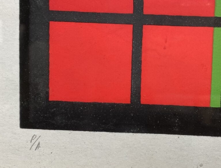 Horacio Garcia ROSSI, d'après - Sérigraphie - Signée en bas à droite - 41.5 x 4…