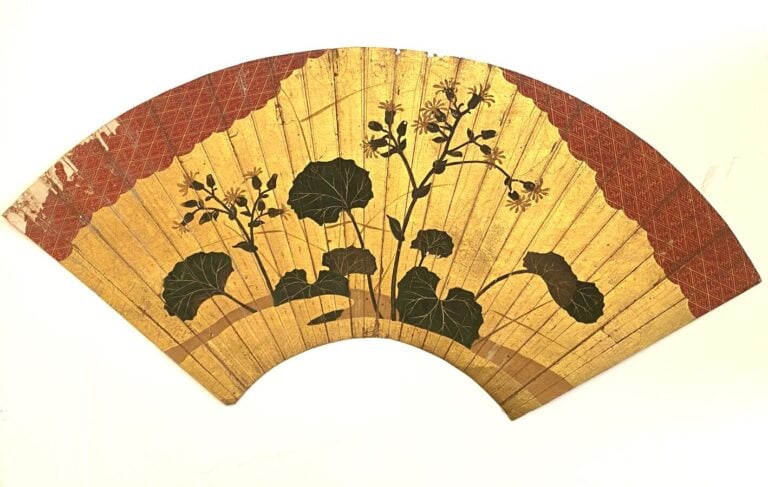 JAPON - Epoque EDO (1603 - 1868), XVIIIe siècle - Ensemble de trois peintures e…