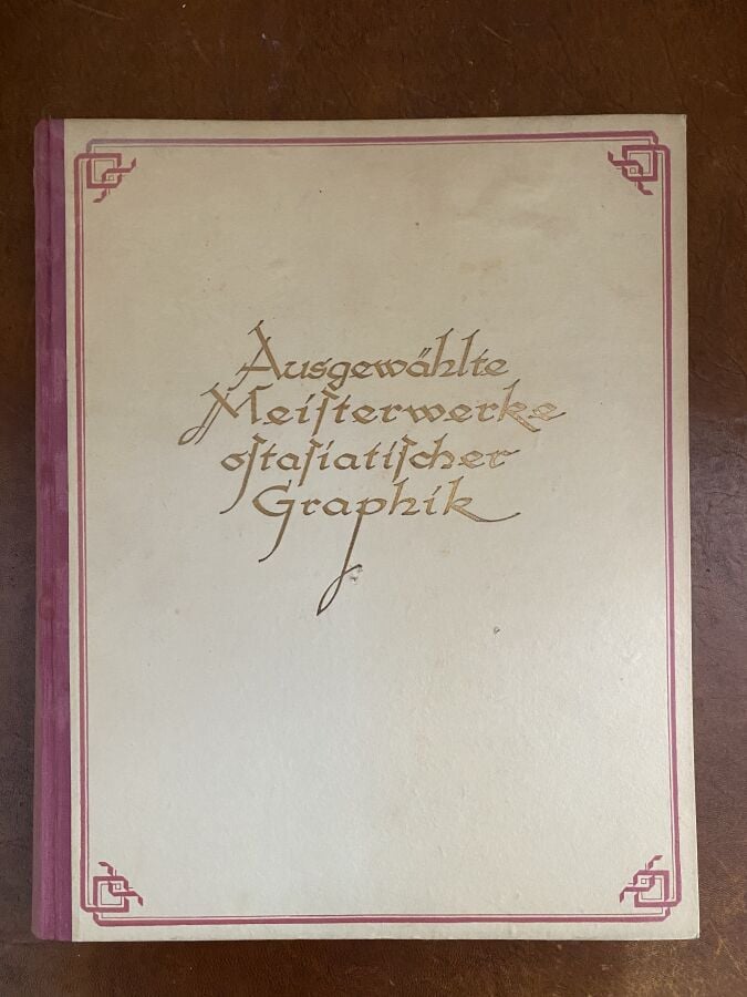 Kurth, Julius, Ostasiatische Graphik, douze volumes, C.F Schulz & Co, 1922 - 19…