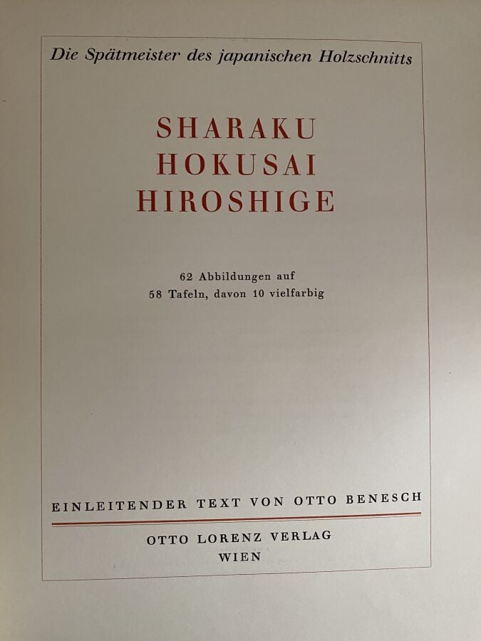 Kurth, Julius, Ostasiatische Graphik, douze volumes, C.F Schulz & Co, 1922 - 19…