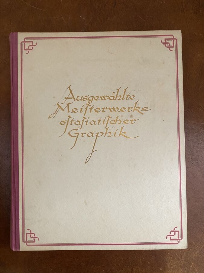 Kurth, Julius, Ostasiatische Graphik, douze volumes, C.F Schulz & Co, 1922 - 19…