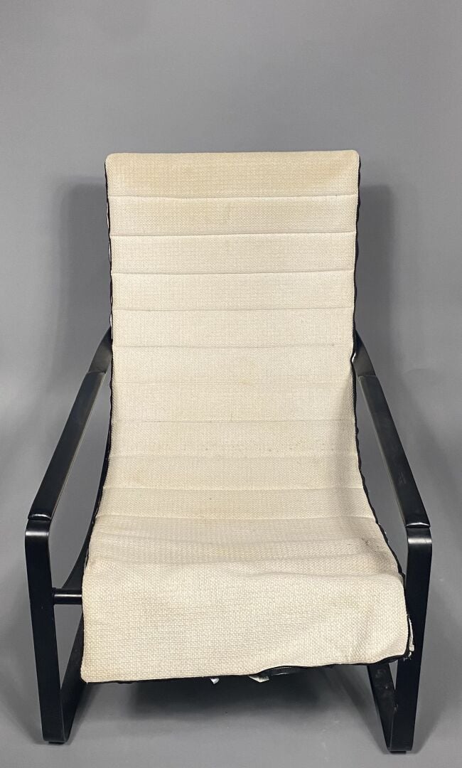 Rodolfo DORDONI, attribué à - Chaise longue à structure formant piétement en Ma…