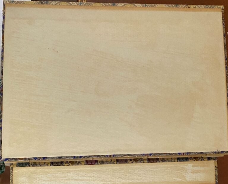 Shi zhu zhai jian pu, catalogue papier de la peinture du Studio des dix bambous…