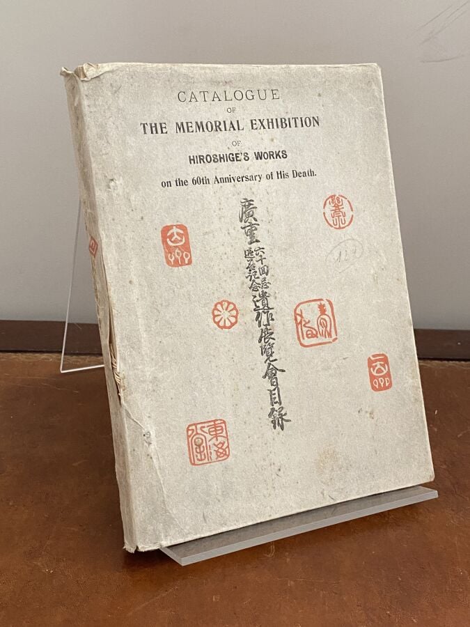 Watanabe, S., Catalogue of the memorial exhibition of Hiroshige's works on the…
