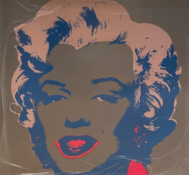 ANDY WARHOL (1928-1987) D'APRÈS - Marylin Monroe - Sérigraphie en couleurs sur…