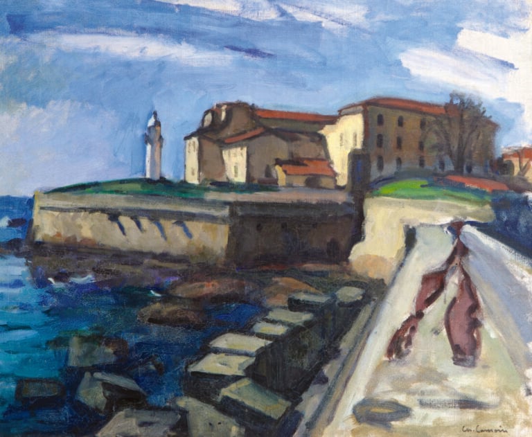 CHARLES CAMOIN (1879-1965) - Citadelle à Ajaccio 1910. - Huile sur toile, signé…