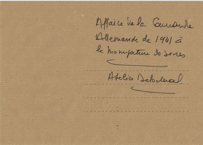 Correspondance adressée à Louis DELACHENAL (1897 - 1966) : - Après la guerre de…