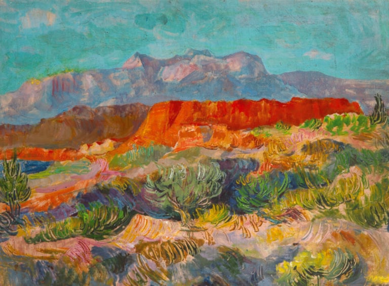 David PERETZ (1906- 1982) - Vue des environs de Sanary - Huile sur panneau, sig…
