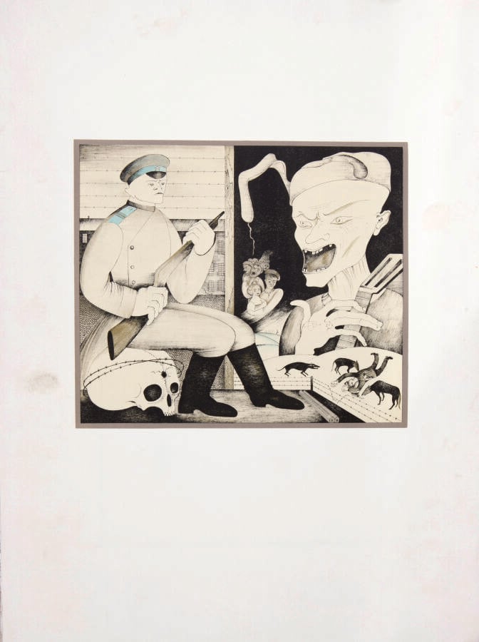 MICHEL (MIKHAIL) CHEMIAKIN (1943-) - Illustrations pour le livre des mémoires d…