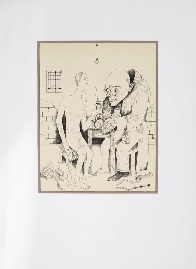 MICHEL (MIKHAIL) CHEMIAKIN (1943-) - Illustrations pour le livre des mémoires d…