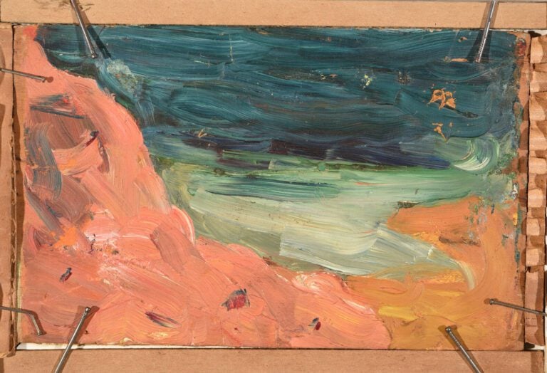 Nicolas TARKHOFF (1871-1930) - Bord de mer - Huile sur panneau - Signé en bas à…