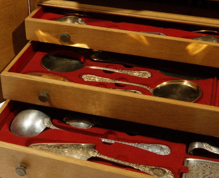 ODIOT - Exceptionelle ménagère en argent 950‰ et vermeil de la maison - Odiot,…