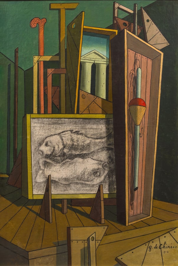 OSCAR DOMINGUEZ (1906-1957) D'APRÈS GIORGIO DE CHIRICO (1988 -1978) - Interno m…